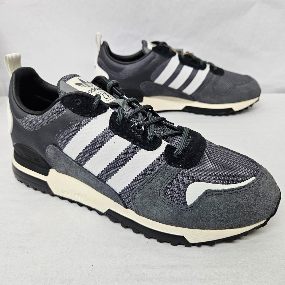 Adidas Originals ZX 700 HD Retro Sneakers H01851 Grey White Men's Size 11.5